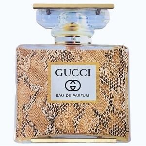 At Home Gucci Snakeskin Parfum Bottle Decorative Tray